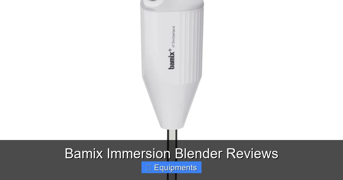 Bamix Immersion Blender Reviews