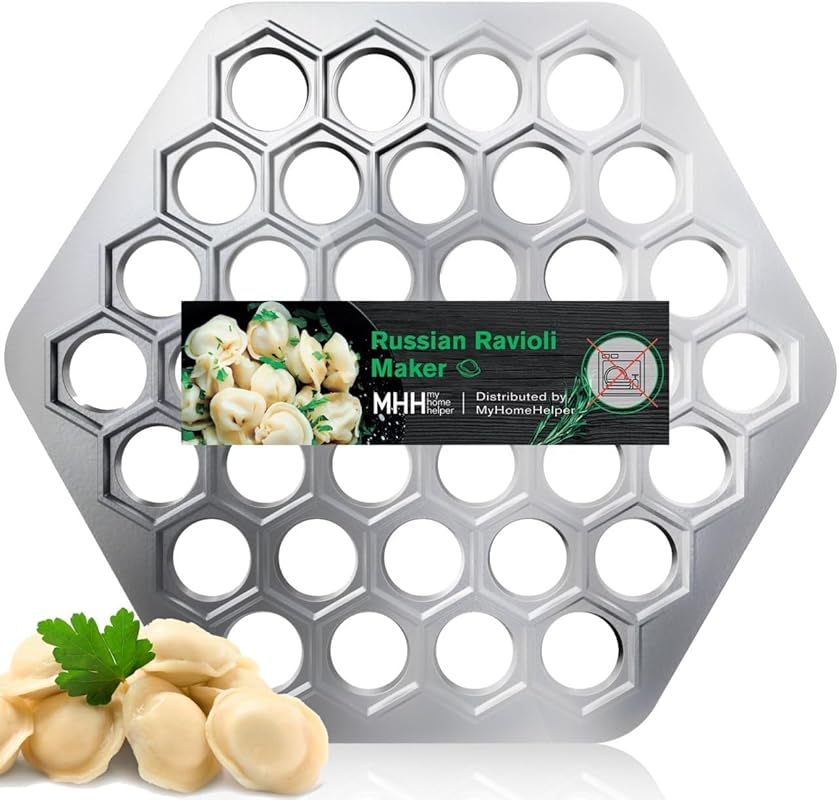 Russian Metal Ravioli Maker Dumpling Mold - Siberian Pelmeni Meat Dump