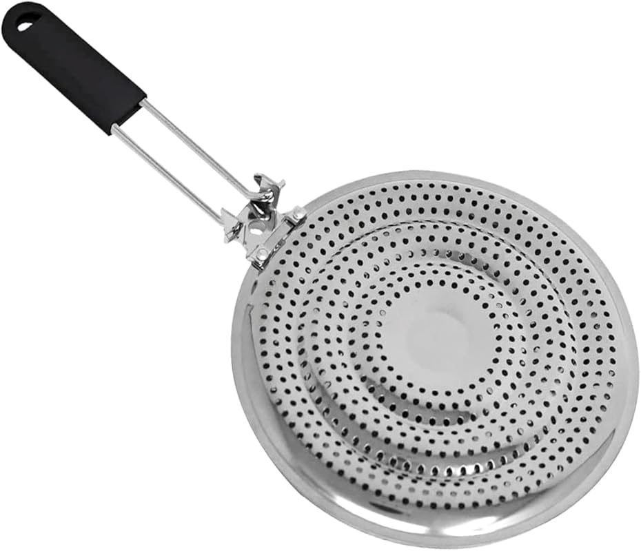 BNYD Heat Diffuser Plate for Gas & Electric Stoves - Simmer Ring & Fla