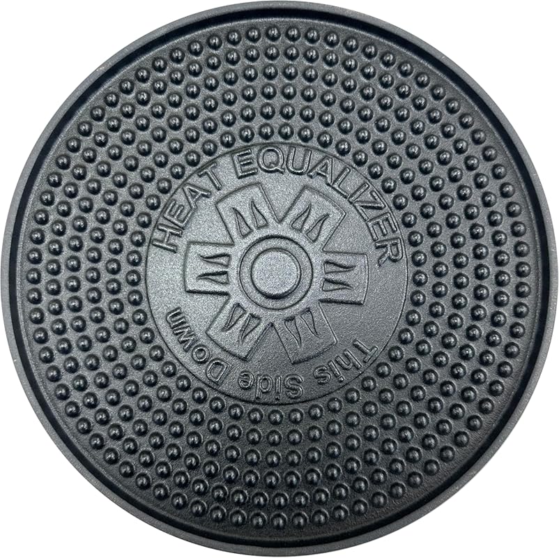Heat Equalizer 9.25 Inch Cast Iron Heat Diffuser Plate for Gas & Elect