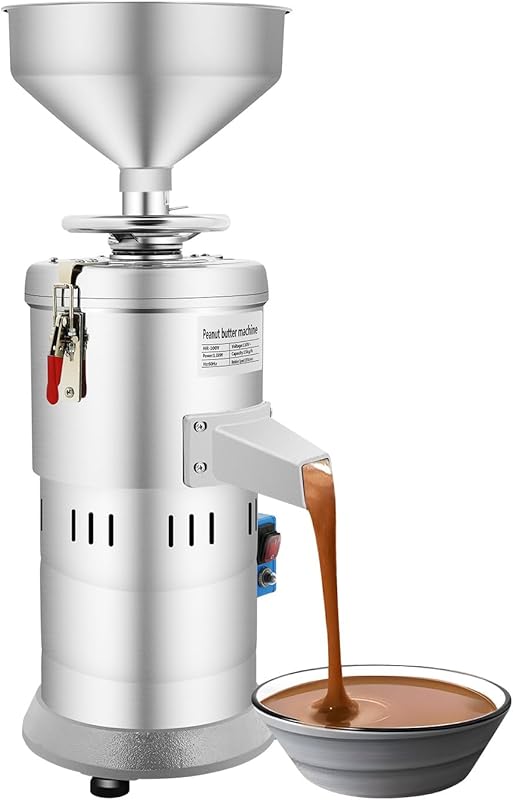 33 lbs/h Commercial Peanut Butter Maker Machine, 110V 1100W Electric N