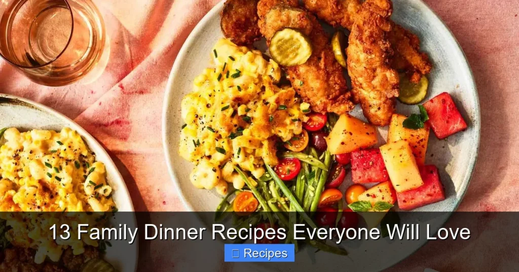 13 Family Dinner Recipes Everyone Will Love