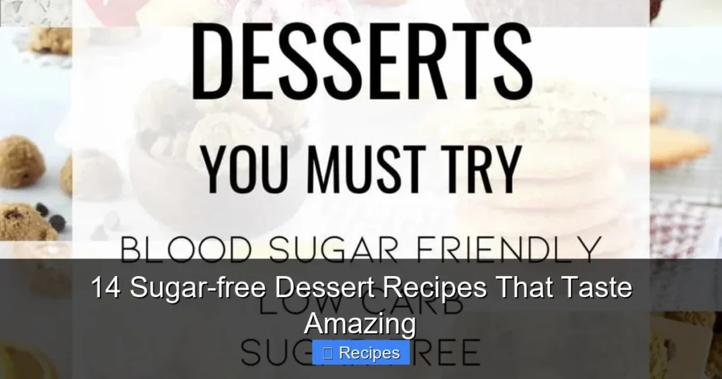 14 Sugar-free Dessert Recipes That Taste Amazing