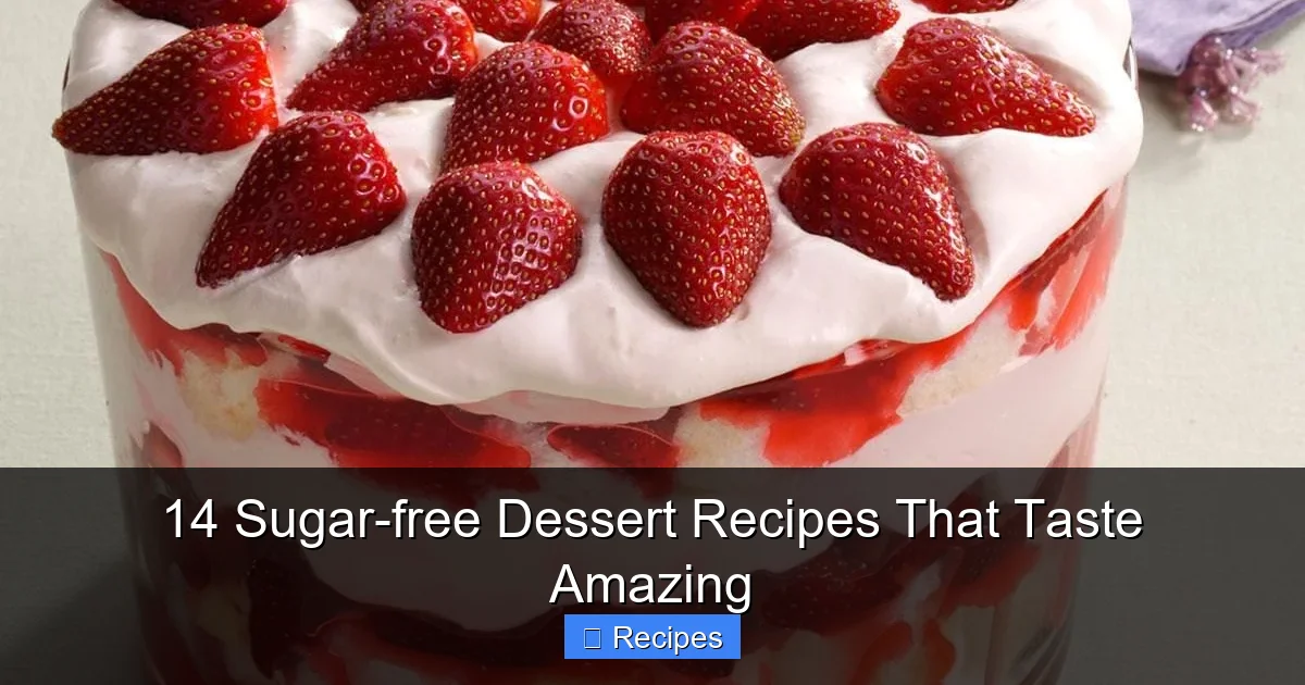 14 Sugar-free Dessert Recipes That Taste Amazing