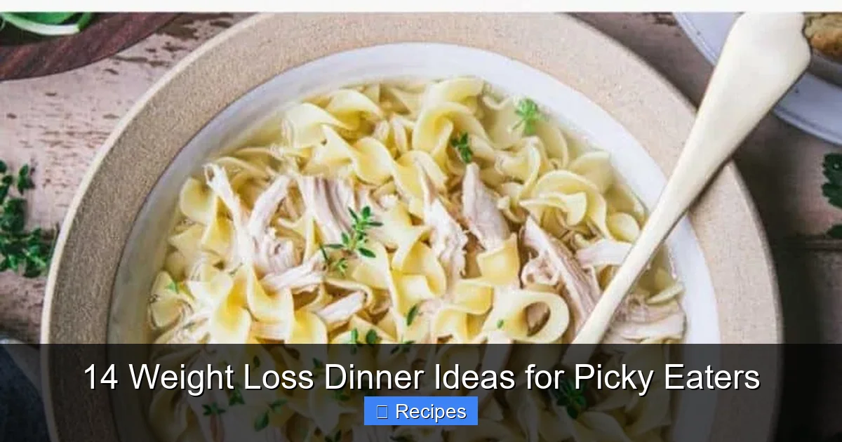 14 Weight Loss Dinner Ideas for Picky Eaters