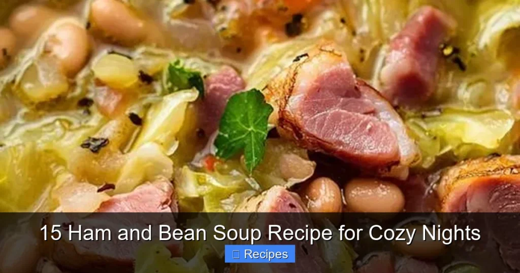 15 Ham and Bean Soup Recipe for Cozy Nights