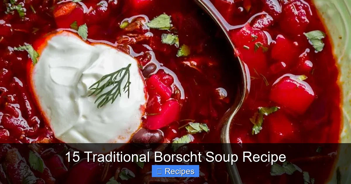 15 Traditional Borscht Soup Recipe