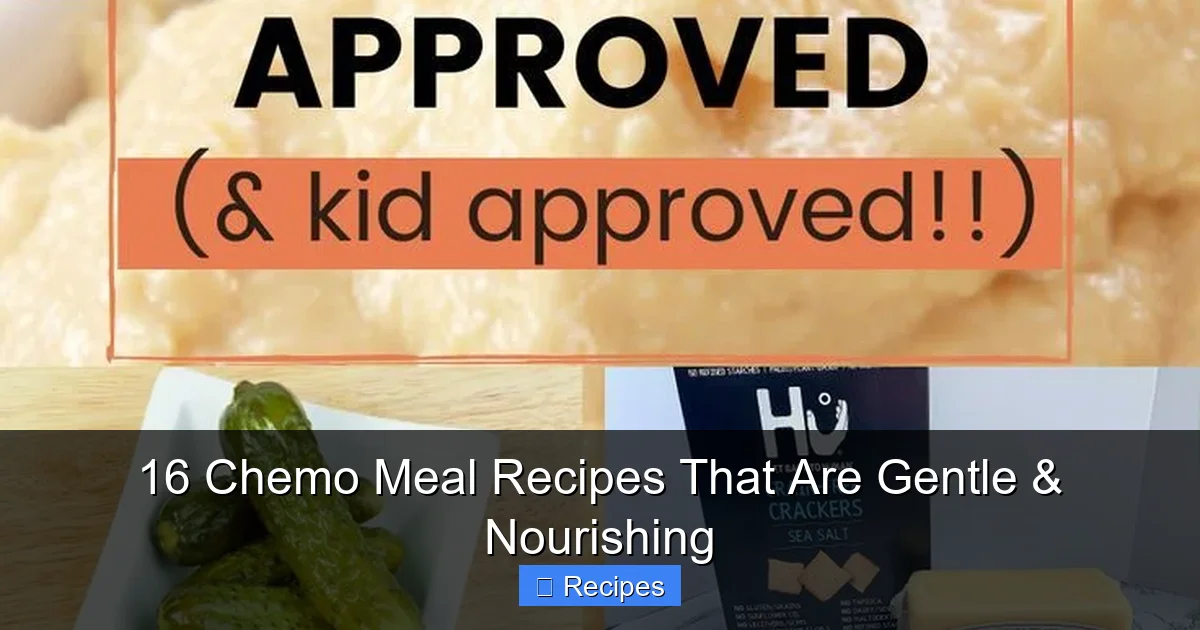 16 Chemo Meal Recipes That Are Gentle & Nourishing
