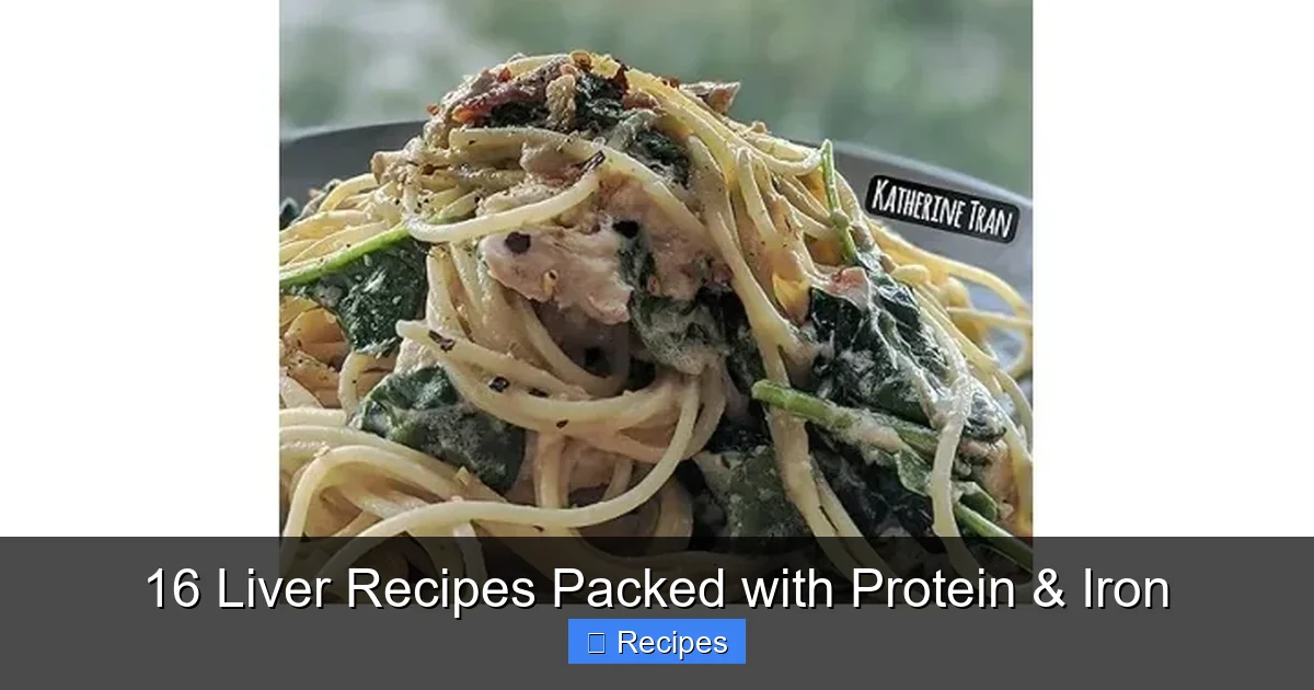 16 Liver Recipes Packed with Protein & Iron