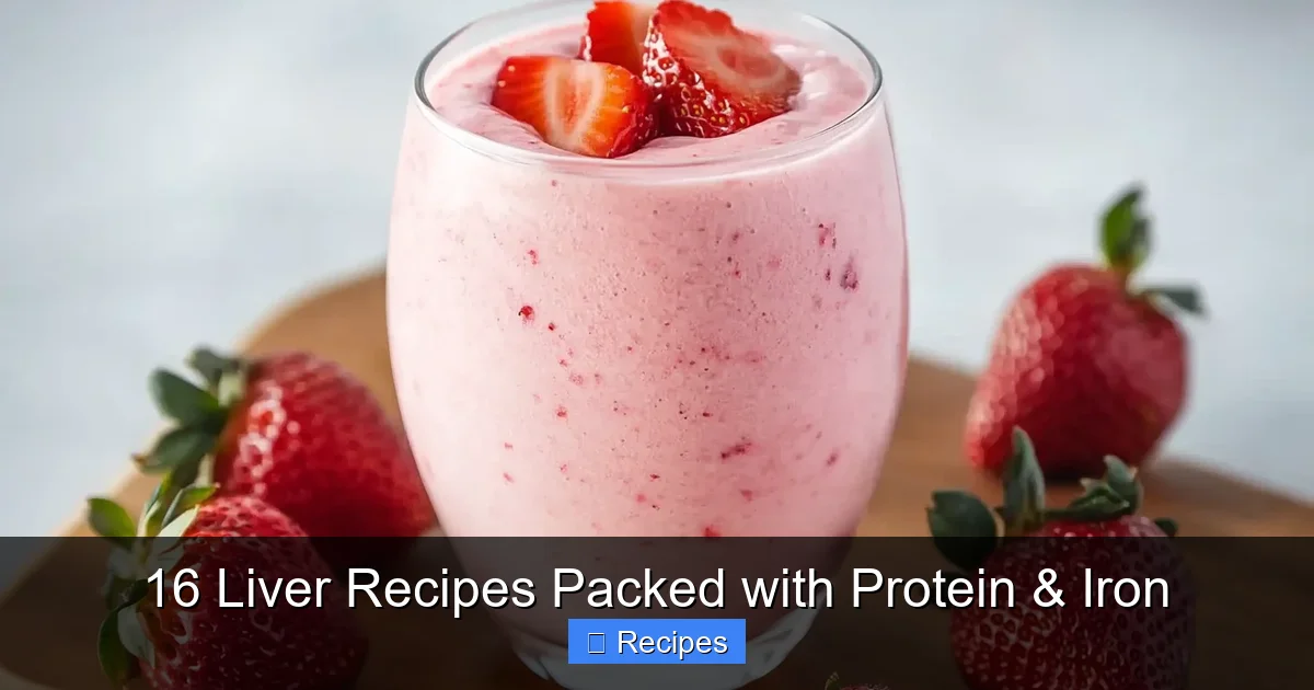 16 Liver Recipes Packed with Protein & Iron