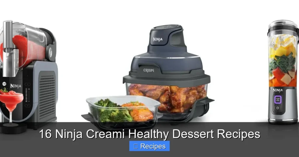 16 Ninja Creami Healthy Dessert Recipes