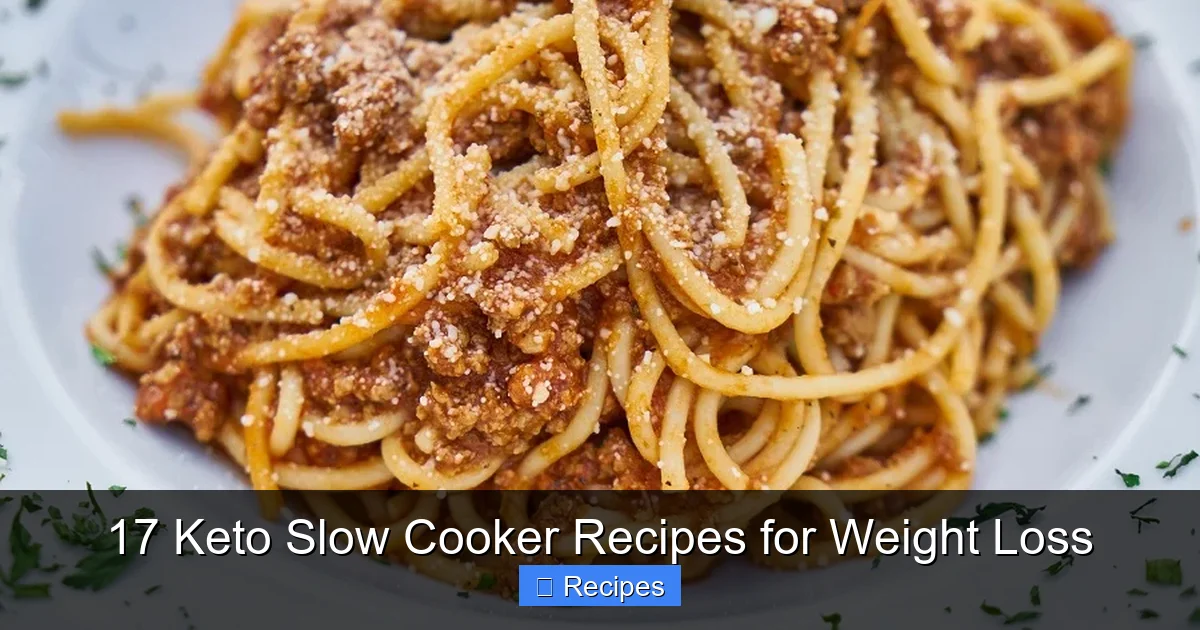 17 Keto Slow Cooker Recipes for Weight Loss