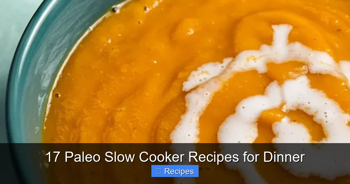 17 Paleo Slow Cooker Recipes for Dinner
