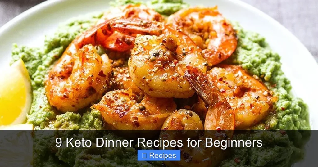 9 Keto Dinner Recipes for Beginners