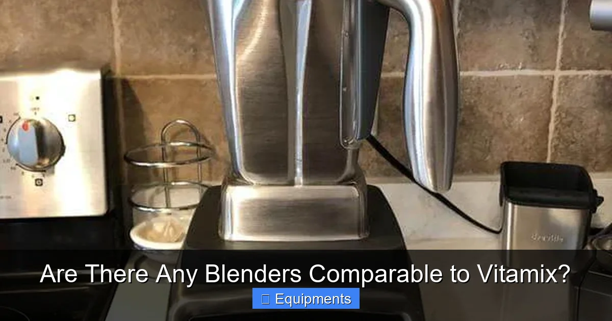 Are There Any Blenders Comparable to Vitamix?