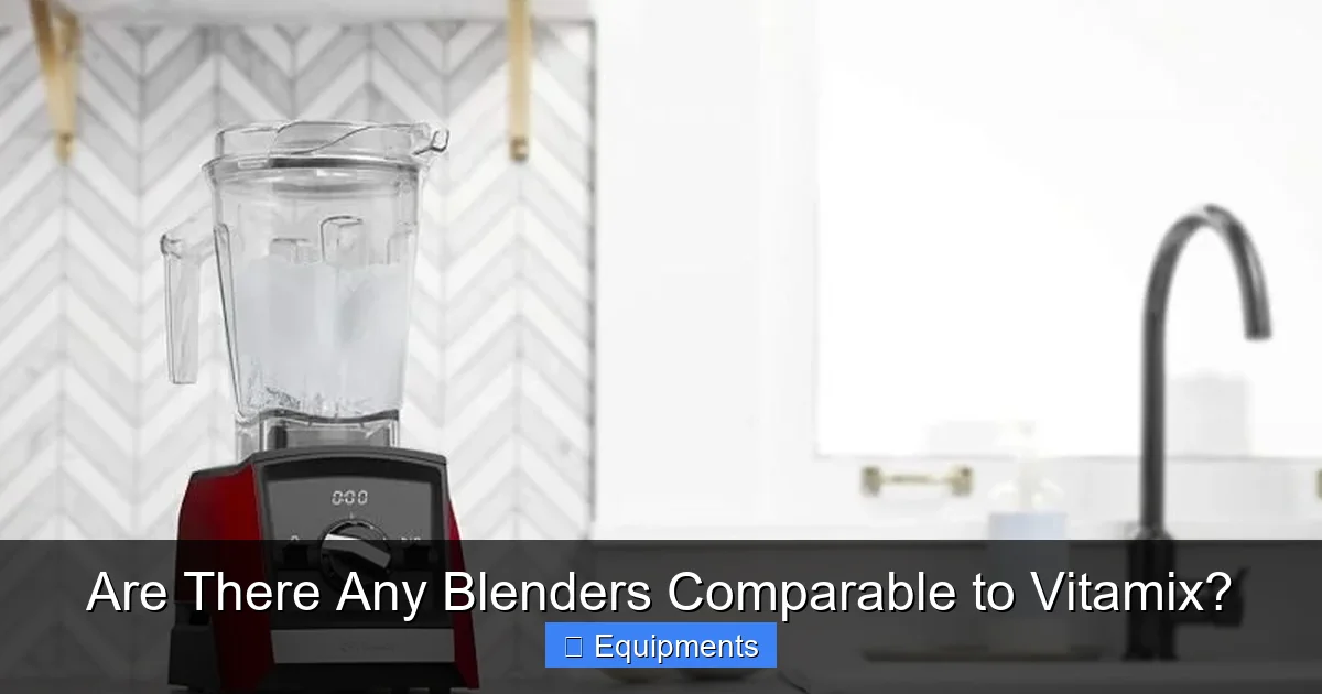 Are There Any Blenders Comparable to Vitamix?