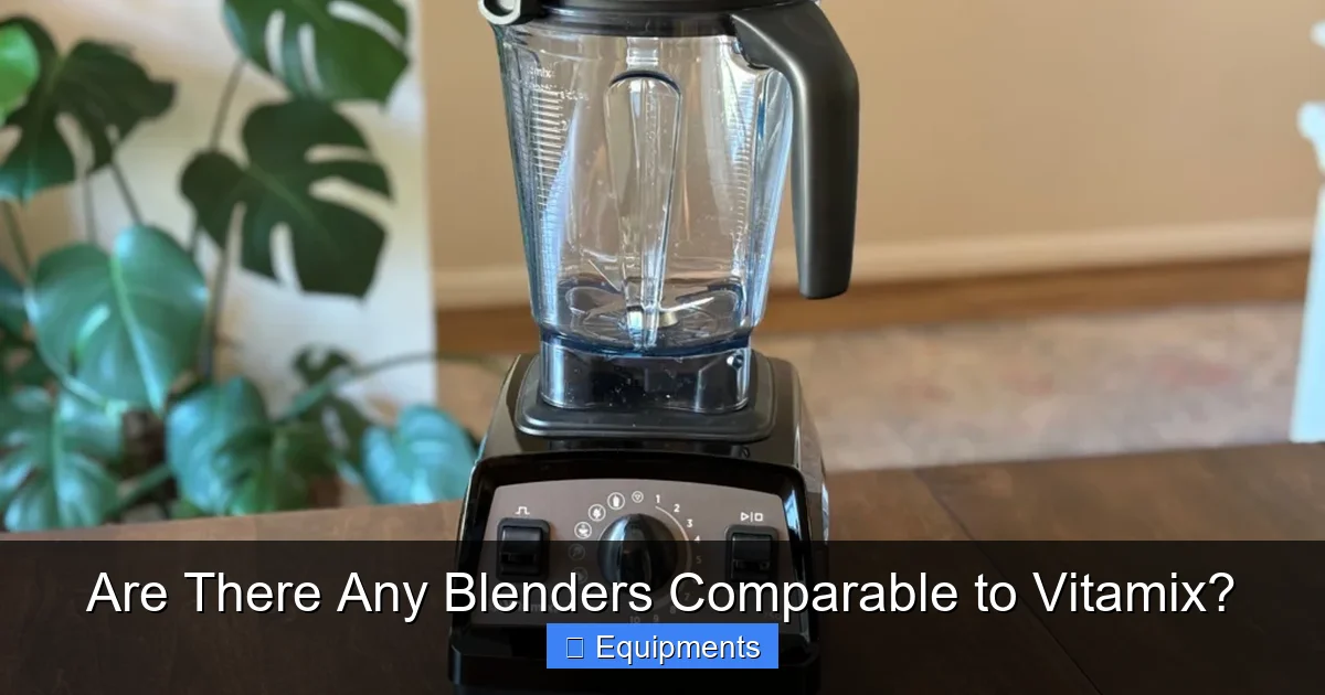Are There Any Blenders Comparable to Vitamix?