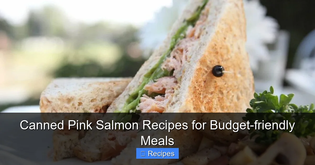Canned Pink Salmon Recipes for Budget-friendly Meals