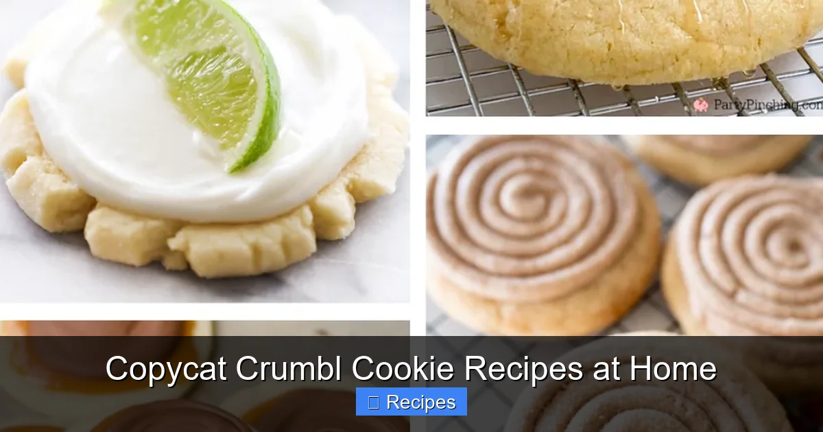 Copycat Crumbl Cookie Recipes at Home