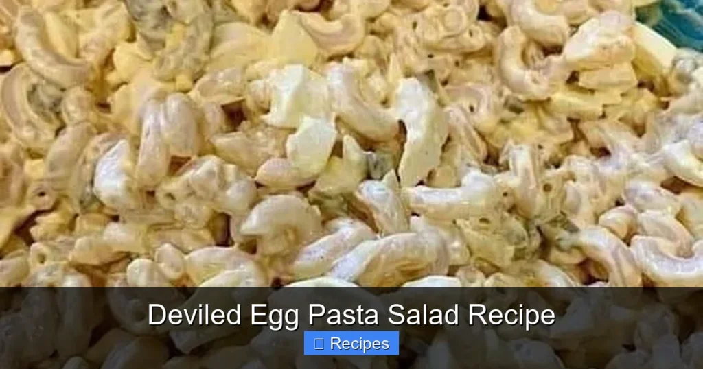 Deviled Egg Pasta Salad Recipe
