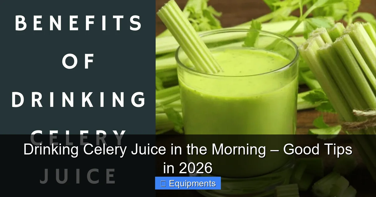 Drinking Celery Juice in the Morning – Good Tips in 2026