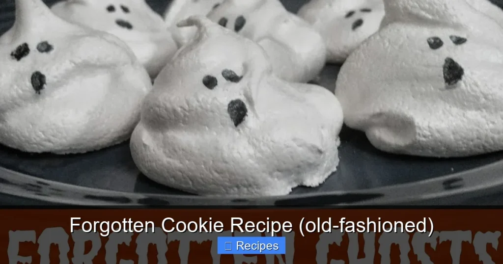 Forgotten Cookie Recipe (old-fashioned)