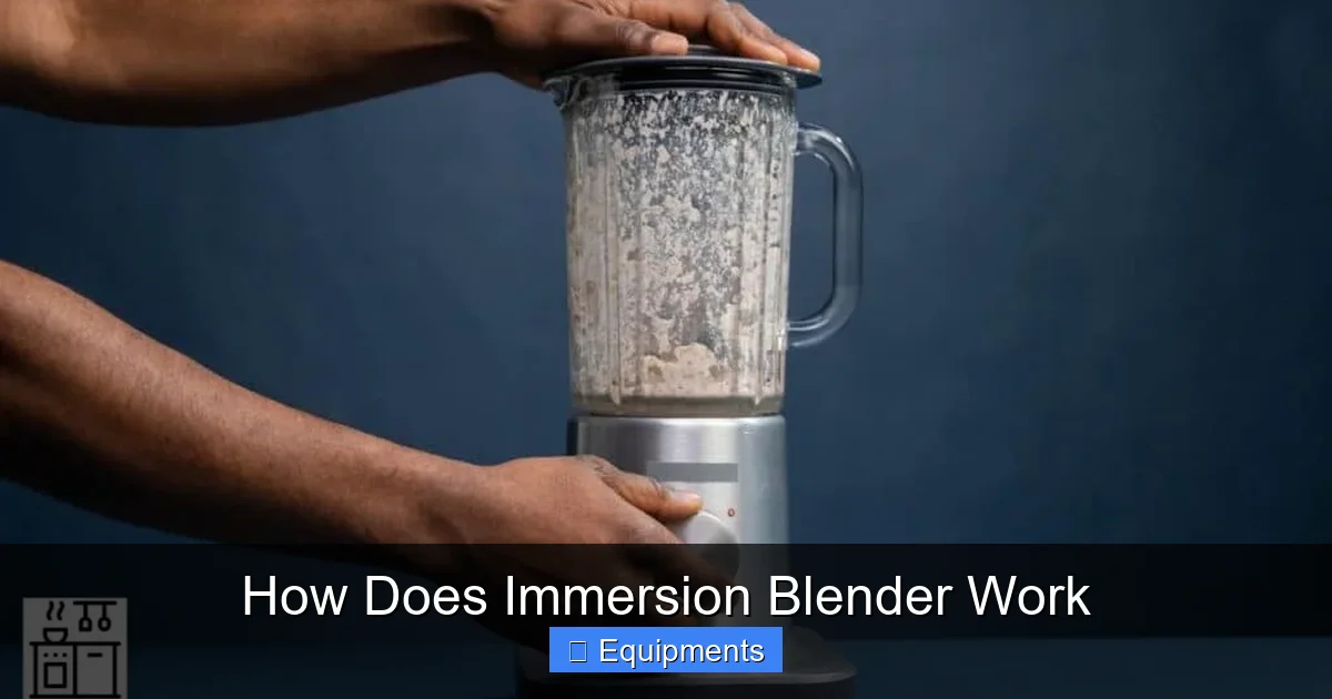 How Does Immersion Blender Work