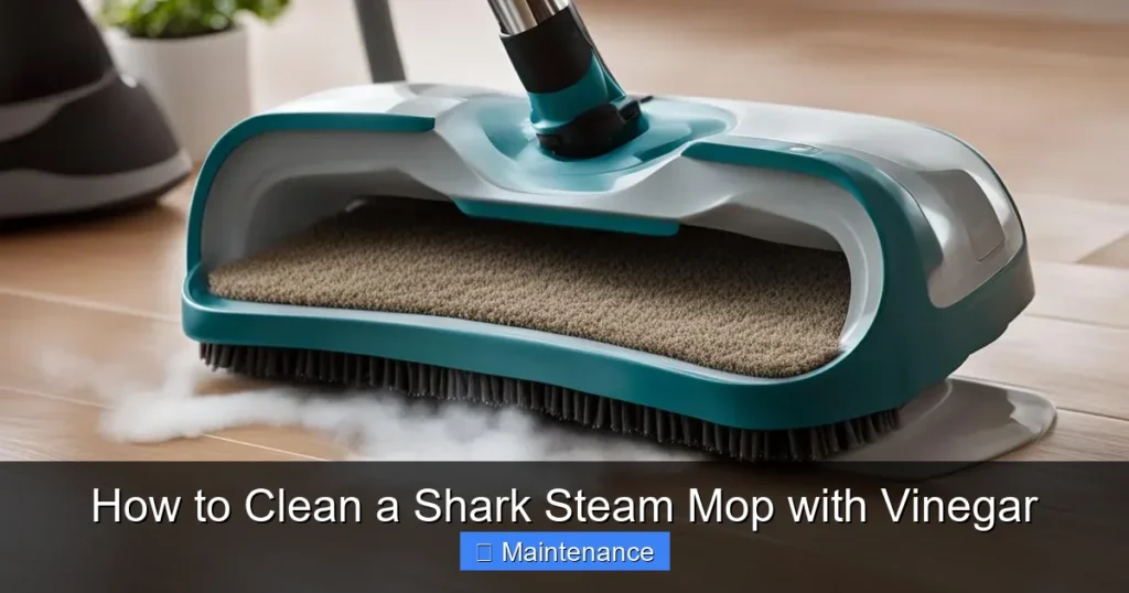How to Clean a Shark Steam Mop with Vinegar