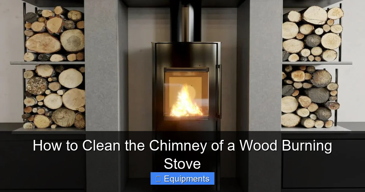 How to Clean the Chimney of a Wood Burning Stove