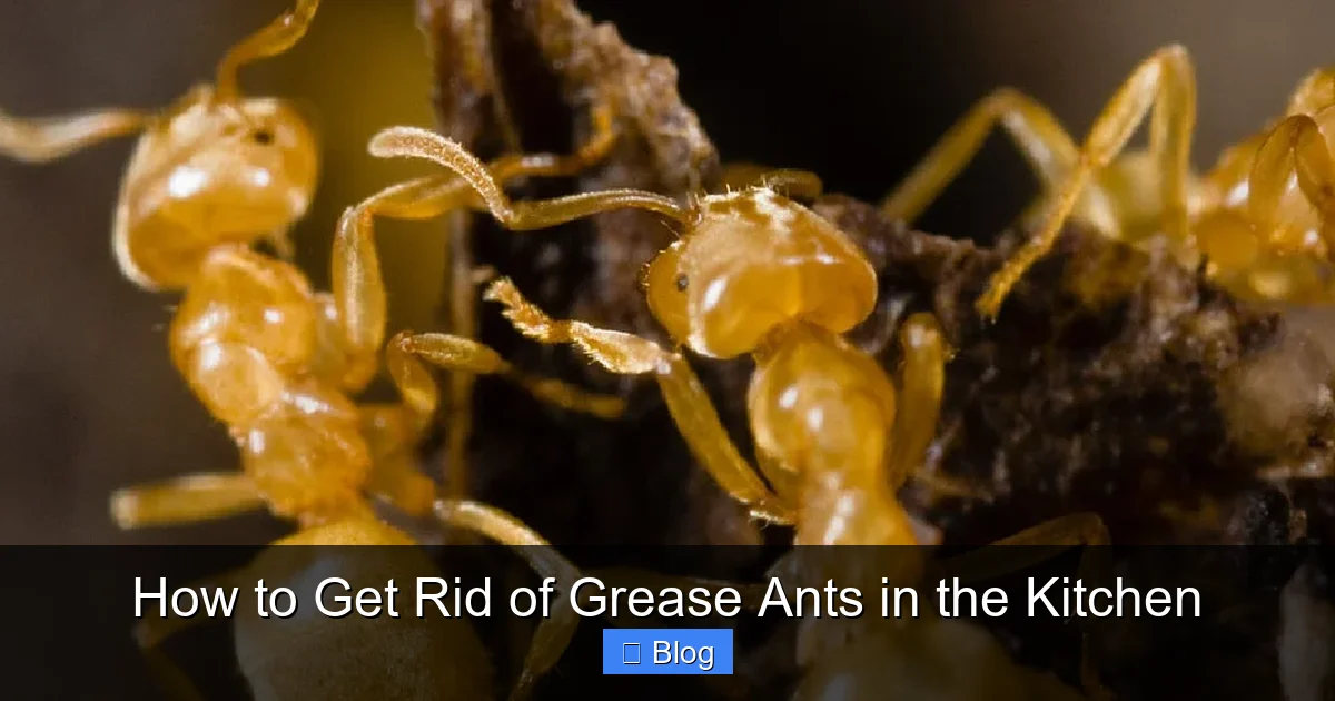 How to Get Rid of Grease Ants in the Kitchen