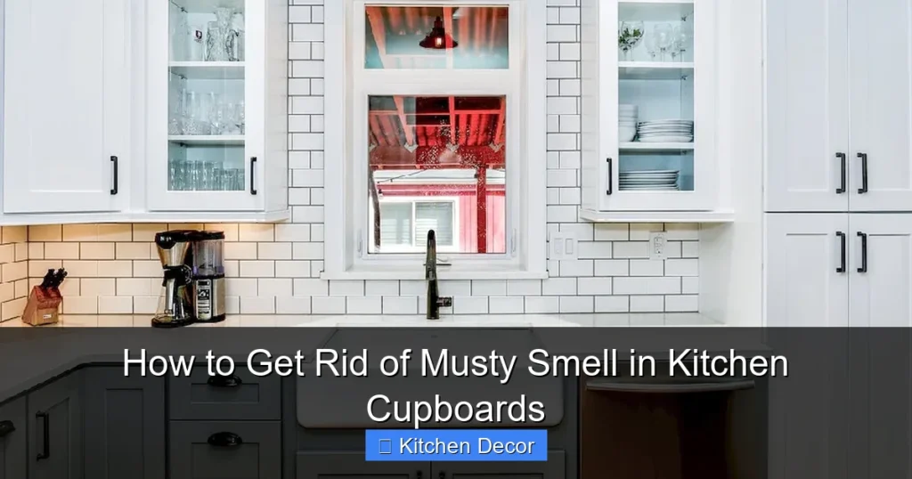 How to Get Rid of Musty Smell in Kitchen Cupboards
