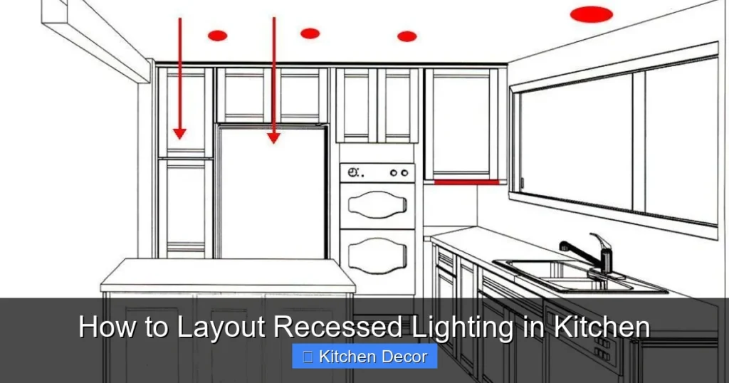 How to Layout Recessed Lighting in Kitchen