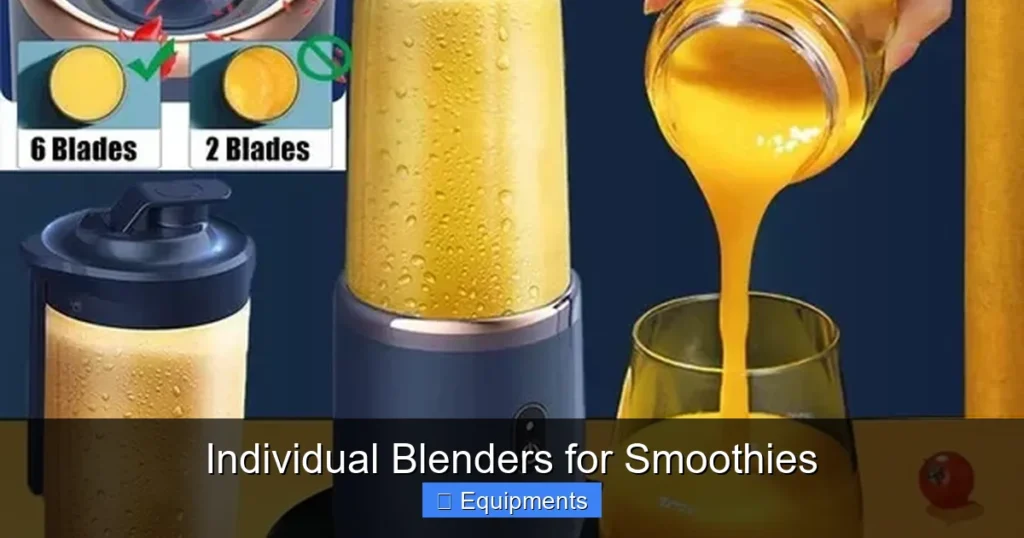Individual Blenders for Smoothies