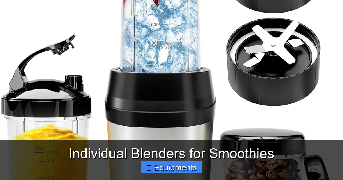Individual Blenders for Smoothies