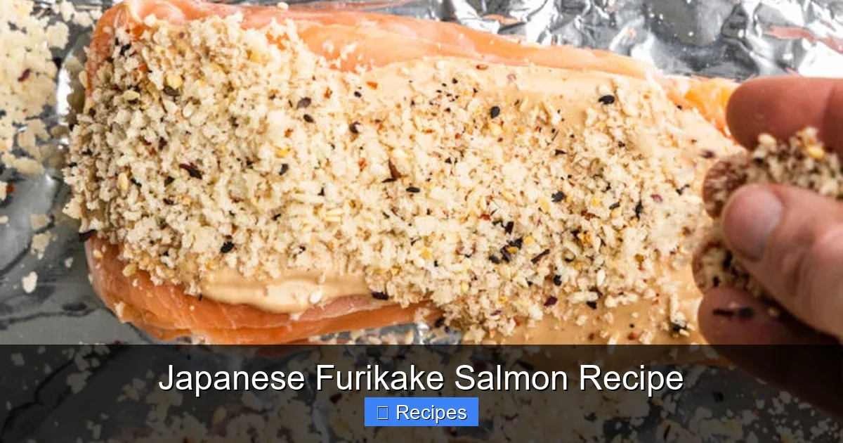 Japanese Furikake Salmon Recipe