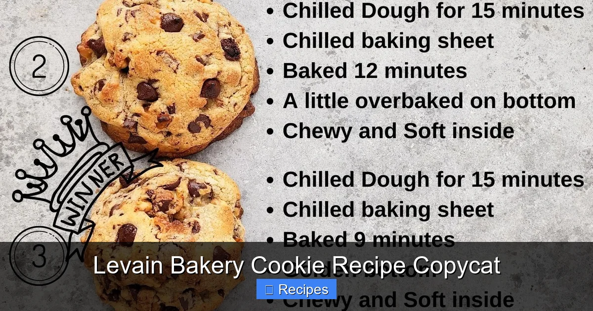 Levain Bakery Cookie Recipe Copycat