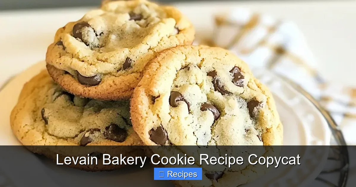 Levain Bakery Cookie Recipe Copycat