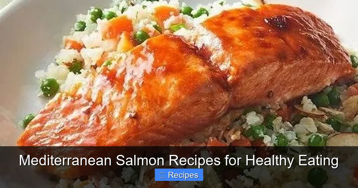 Mediterranean Salmon Recipes for Healthy Eating