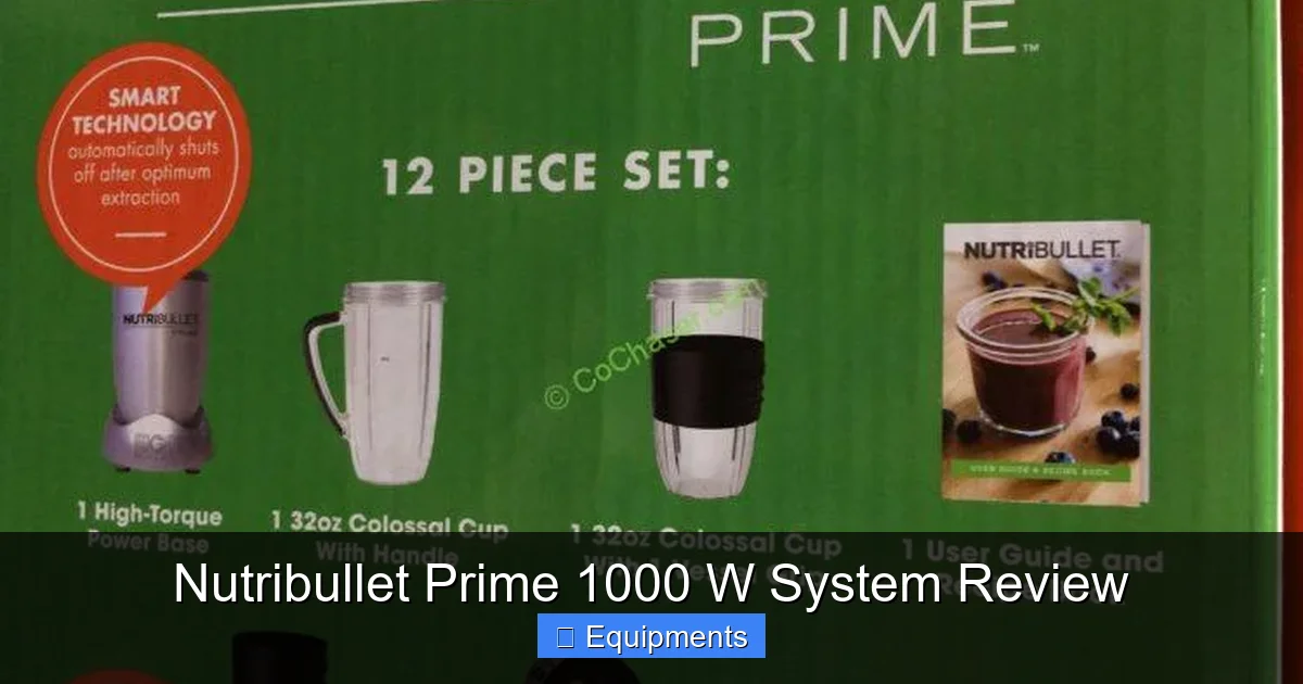 Nutribullet Prime 1000 W System Review