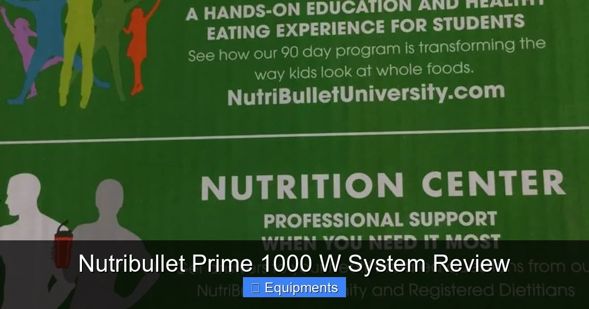 Nutribullet Prime 1000 W System Review