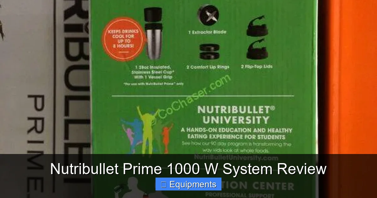 Nutribullet Prime 1000 W System Review
