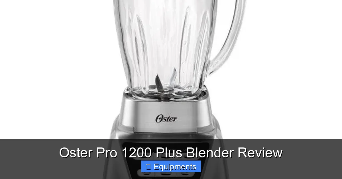 Oster Pro 1200 Plus Blender Review