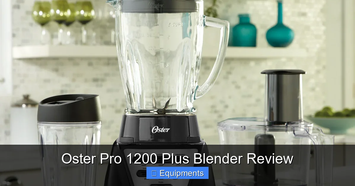 Oster Pro 1200 Plus Blender Review