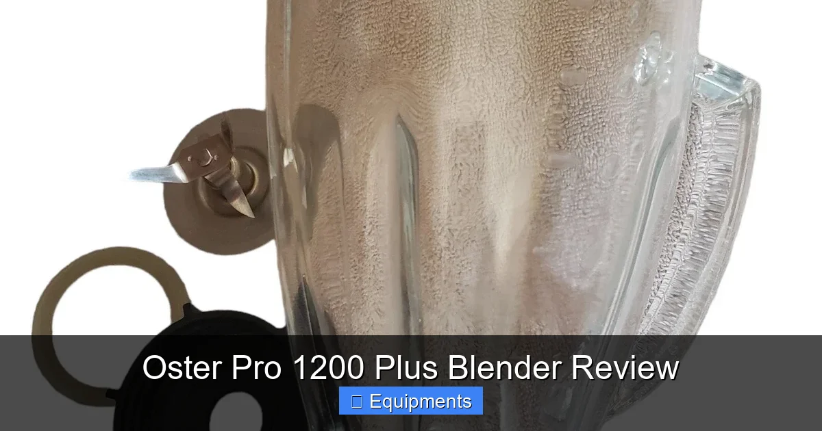 Oster Pro 1200 Plus Blender Review