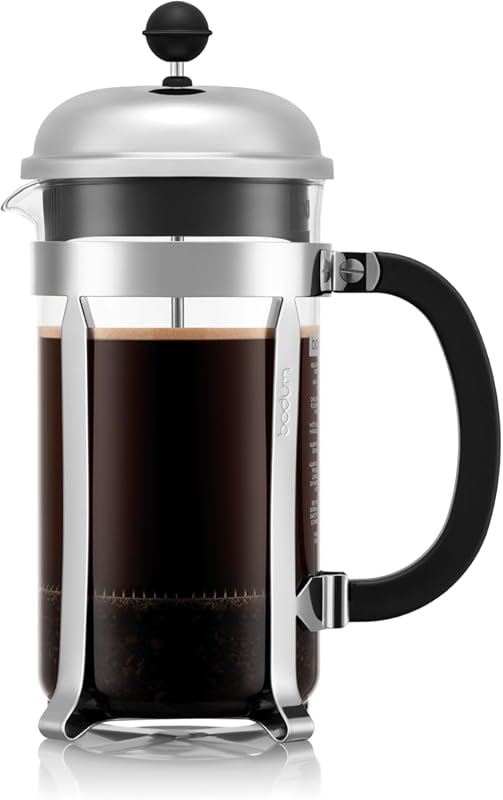Bodum Chambord French Press Coffee Maker: 34 oz, High-Heat Borosilicat