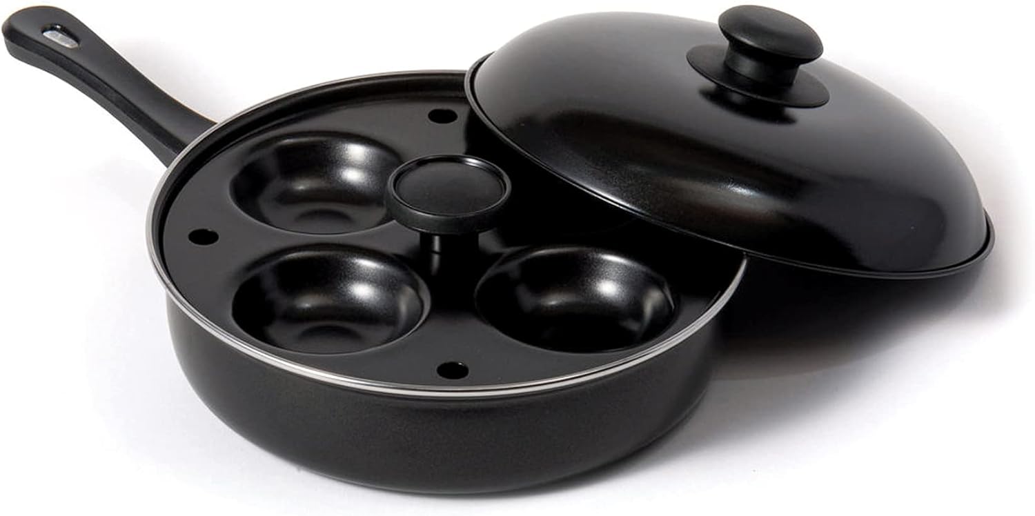 Fox Run Non-stick Egg Poacher and Fry Pan Set – Versatile Cookware for