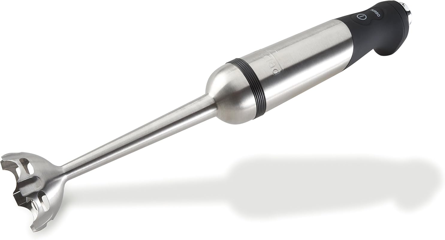 All-Clad Electrics Stainless Steel Immersion Blender with Turbo Functi