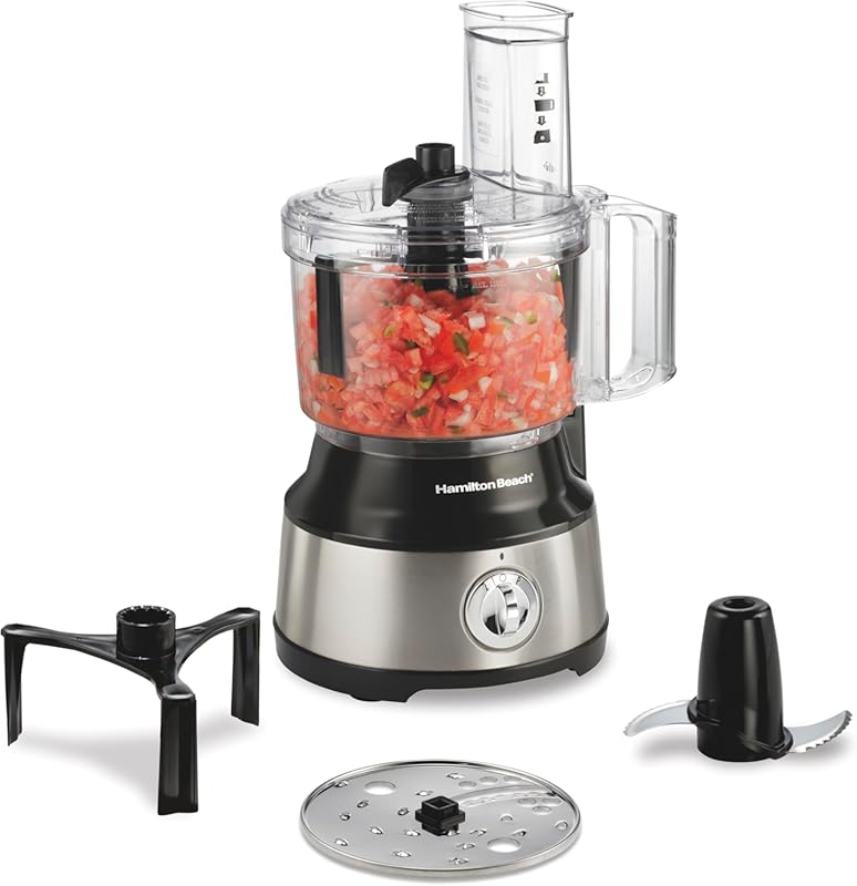 Hamilton Beach 10-Cup Food Processor & Vegetable Chopper: Slicing, Shr