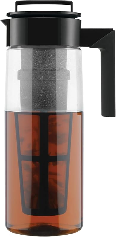 Takeya Flash Chill Iced Tea Maker: BPA-Free Tritan, Dishwasher Safe, H