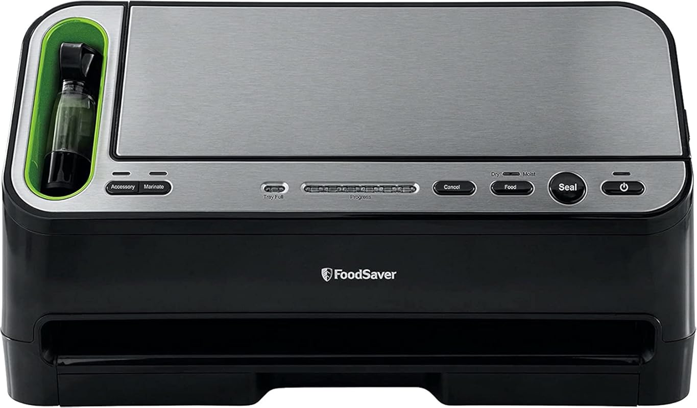 FoodSaver V4400 2-in-1 Vacuum Sealer with Automatic Bag Detection, Sta